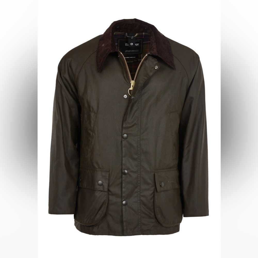 Barbour Classic Bedale Waxed Jacket- Size Large- Great Condition
